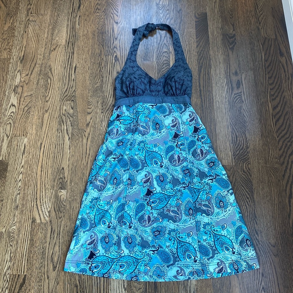Athleta Meteor Gray Pack Everywhere Dress Sz 6
